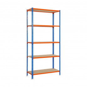 Étagère Simon Rack Maderclick 5/400 750 kg Métal 5 Etagères Contre-plaqué (180 x 90 x 40 cm)