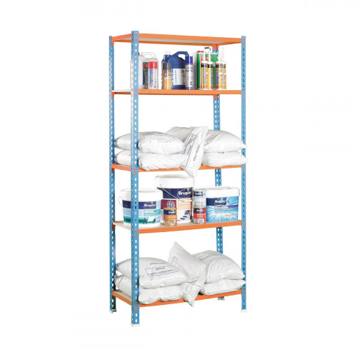 Étagère Simon Rack Maderclick 5/400 750 kg Métal 5 Etagères Contre-plaqué (180 x 90 x 40 cm)