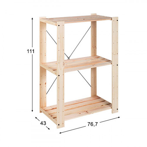 Étagère Astigarraga Evolution3 Pin (111 x 76,7 x 43 cm)