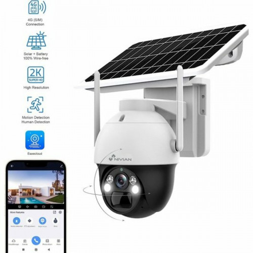 Caméra de surveillance Nivian 360º 4G(SIM)